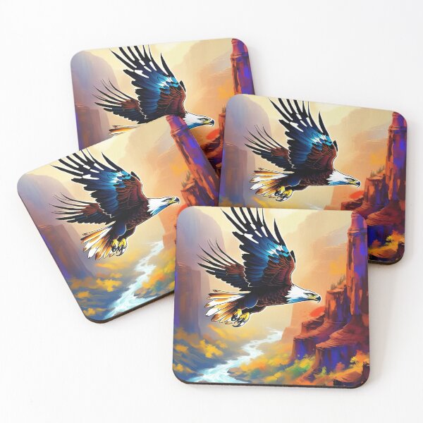 Item preview, Flying eagle motif designed and sold by lookmade.