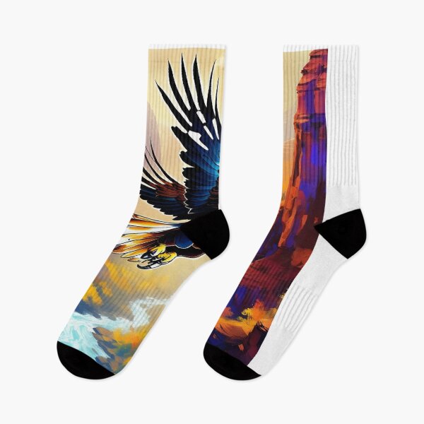 Item preview, Flying eagle motif designed and sold by lookmade.