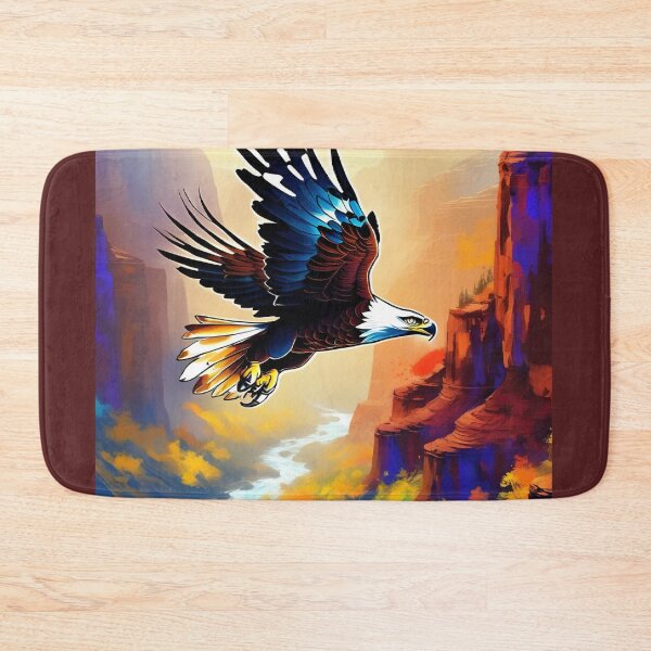Item preview, Flying eagle motif designed and sold by lookmade.