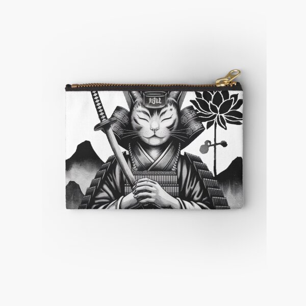 Item preview, Samurai Cat Anime Student Memes designed and sold by CandyVenom.