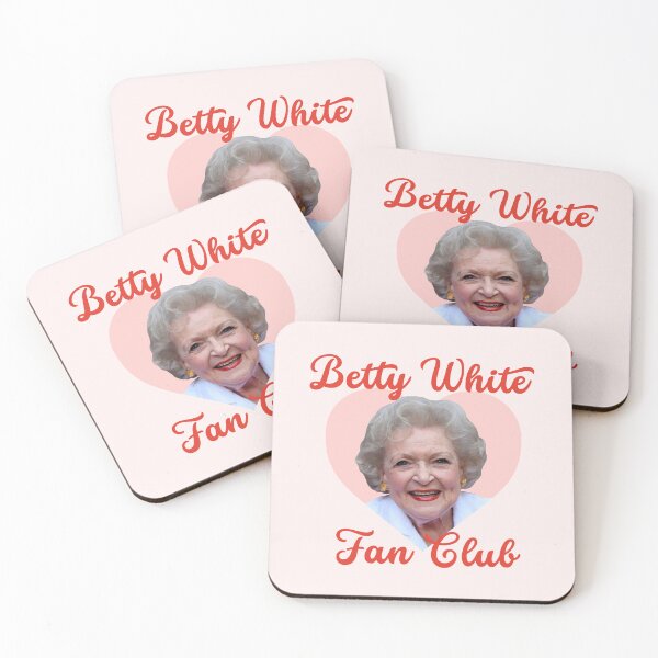 Item preview, Betty White Fan Club – Icon Energy for the Ages designed and sold by Splendid Scibbles.