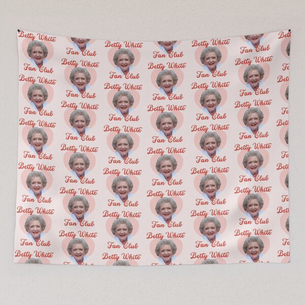 Item preview, Betty White Fan Club – Icon Energy for the Ages designed and sold by Splendid Scibbles.