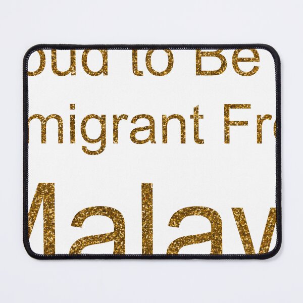 Item preview, PROUD TO BE AN IMMIGRANT FROM MALAWI SEQUIN designed and sold by TheIconSmith.