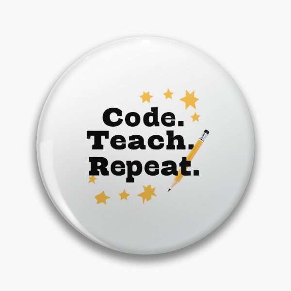 Artikelvorschau, Code Teach Repeat entworfen und verkauft von GoxyVision.
