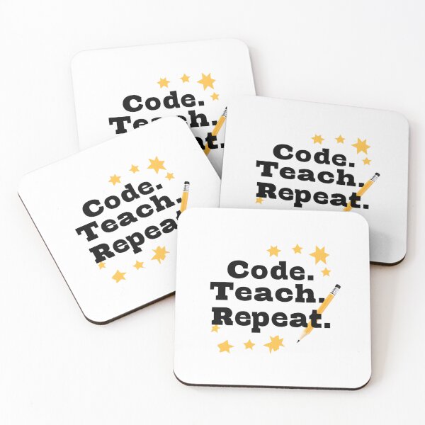 Item preview, Code Teach Repeat designed and sold by GoxyVision.