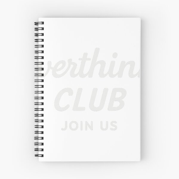Item preview, Overthink Club – Join Us ✦ by ElimsArtss designed and sold by ElimsArtss.