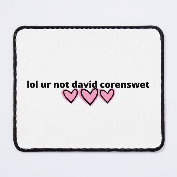 Item preview, lol ur not david corenswet designed and sold by humnoo.