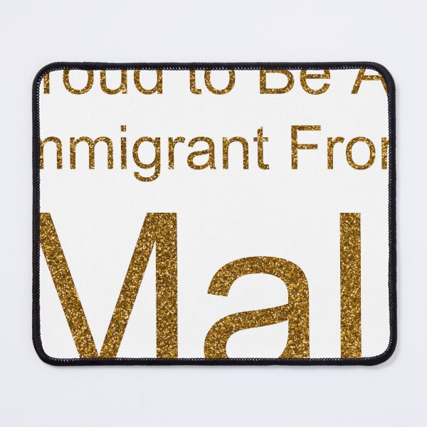 Item preview, PROUD TO BE AN IMMIGRANT FROM MALI SEQUIN designed and sold by TheIconSmith.