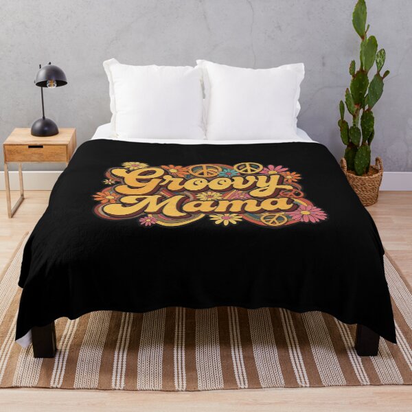 Item preview, Groovy Mama - Retro 70s Hippie Mom Flower Power designed and sold by AnAzArt.