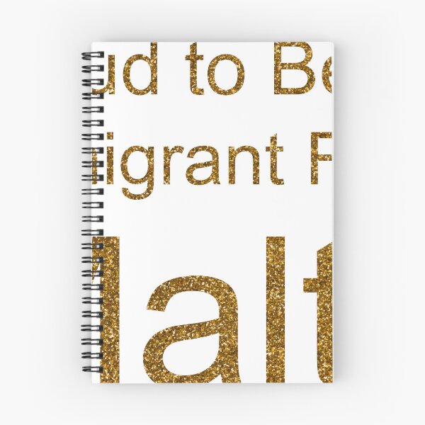 Item preview, PROUD TO BE AN IMMIGRANT FROM MALTA SEQUIN designed and sold by TheIconSmith.
