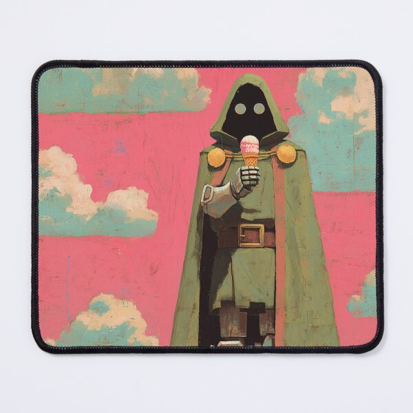 Item preview, Masked warrior at the beach – ice cream & armor designed and sold by LoomisDreams.