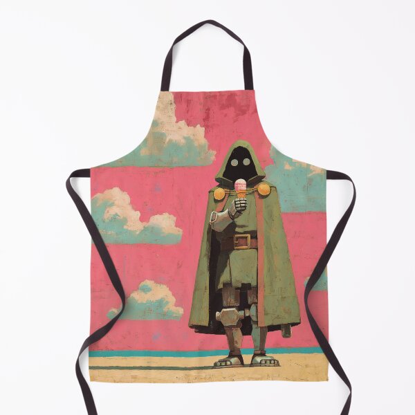Item preview, Masked warrior at the beach – ice cream & armor designed and sold by LoomisDreams.