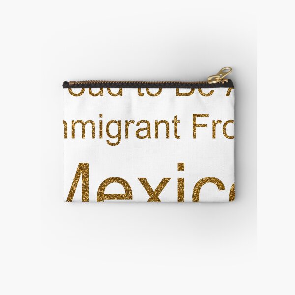 Item preview, PROUD TO BE AN IMMIGRANT FROM MEXICO SEQUIN designed and sold by TheIconSmith.