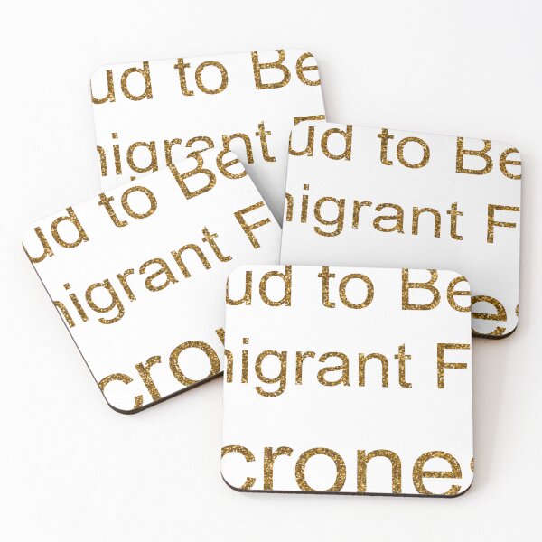 Item preview, PROUD TO BE AN IMMIGRANT FROM MICRONESIA SEQUIN designed and sold by TheIconSmith.