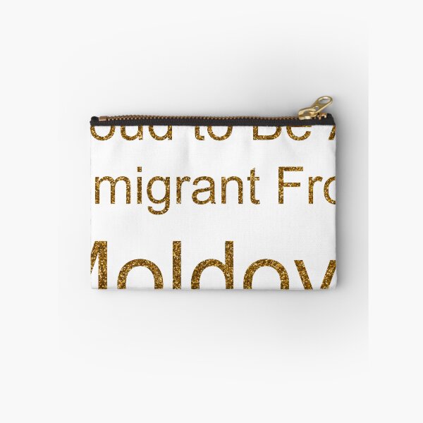 Item preview, PROUD TO BE AN IMMIGRANT FROM MOLDOVA SEQUIN designed and sold by TheIconSmith.