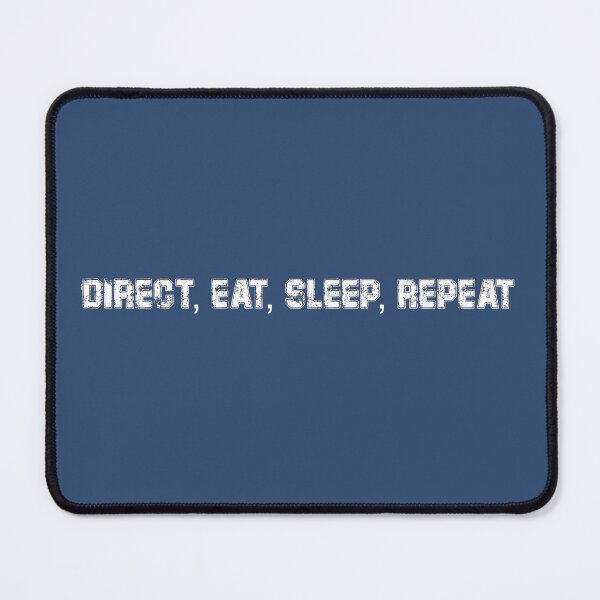 Item preview, DIRECT, EAT, SLEEP, REPEAT t-shirt designed and sold by Action-Merch.