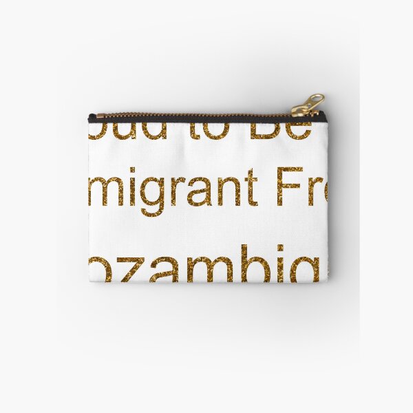 Item preview, PROUD TO BE AN IMMIGRANT FROM MOZAMBIQUE SEQUIN designed and sold by TheIconSmith.