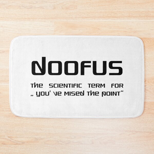 Item preview, doofus, Unique designed and sold by villacreativa.