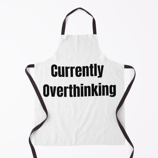 Item preview, Currently Overthinking Text designed and sold by CryingLibrary.