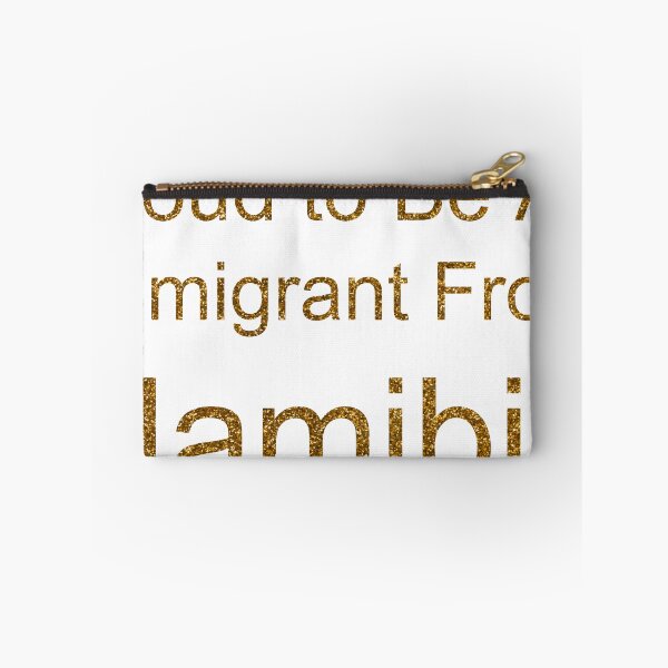 Item preview, PROUD TO BE AN IMMIGRANT FROM NAMIBIA SEQUIN designed and sold by TheIconSmith.