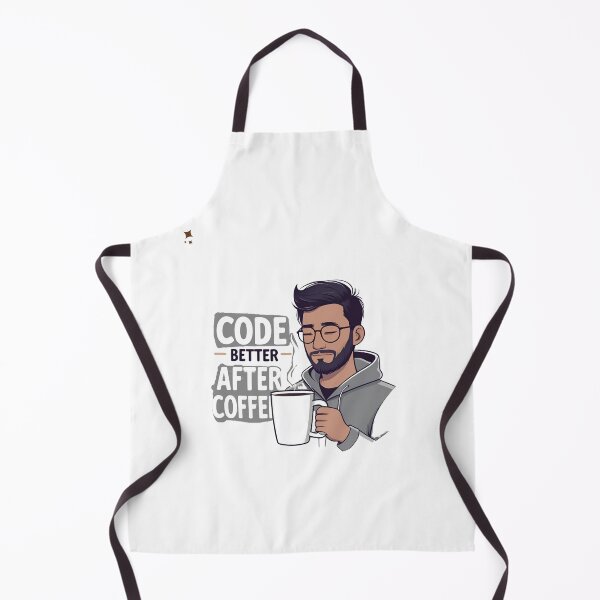 Item preview, Code Better After Coffee – Funny Programmer designed and sold by TheTeeSpark.