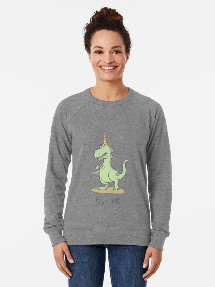 ladies dinosaur sweatshirt