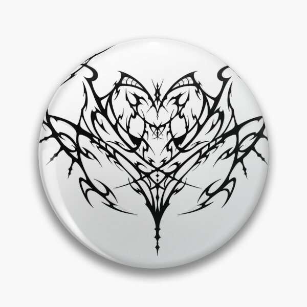 Item preview, Sigilism pattern black designed and sold by PrintDelux.