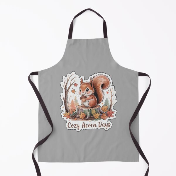 Item preview, Cozy Acorn Days – Cute Autumn Squirrel in Fall Forest designed and sold by Nuist25.
