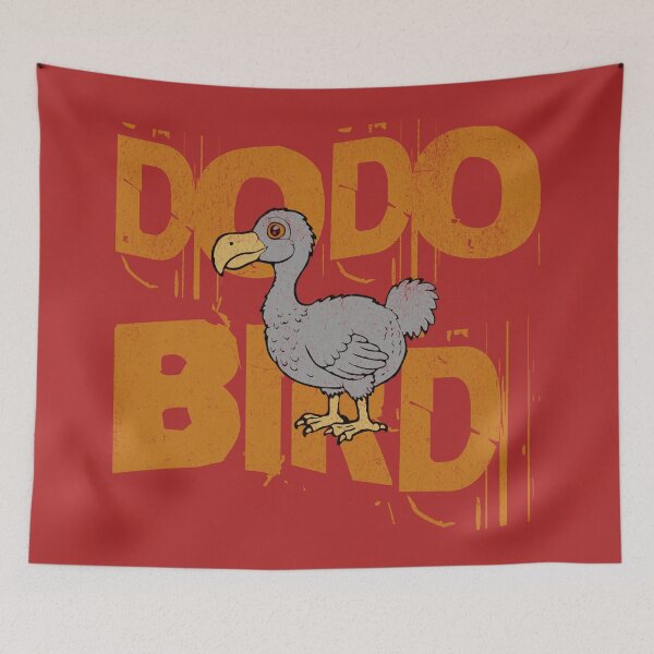 Item preview, Funny Dodo Bird Vintage Graphic – Extinct Bird Cartoon designed and sold by donwillisjrart.