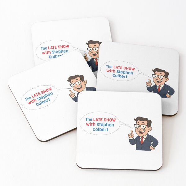 Item preview, The LATE SHOW with Stephen Colbert Cartoon  designed and sold by Juana-.