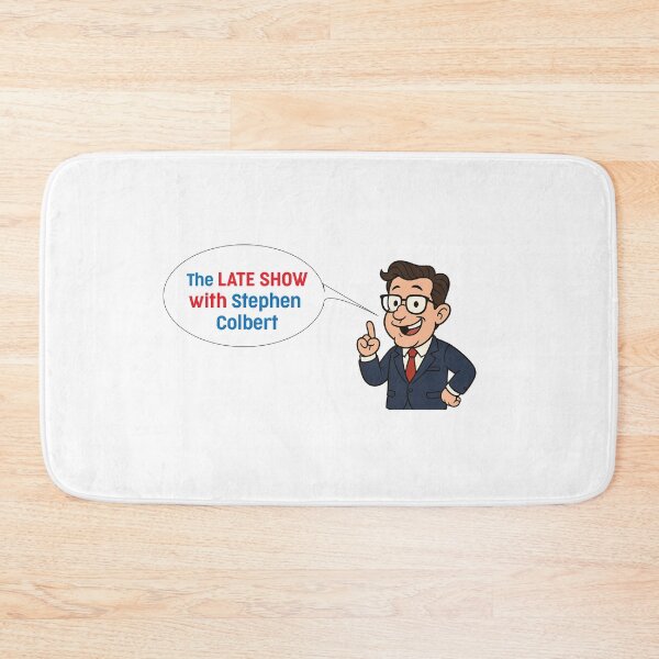 Item preview, The LATE SHOW with Stephen Colbert Cartoon  designed and sold by Juana-.