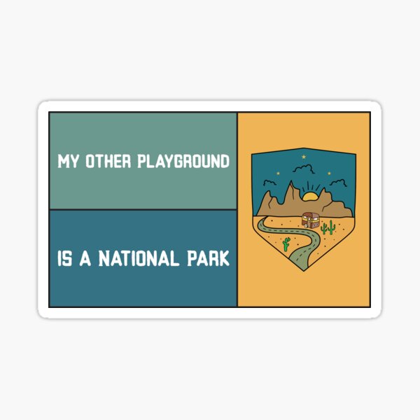 Item preview, My Other Playground is a National Park designed and sold by NeetnKyleMedia.