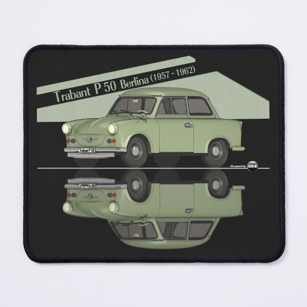 Item preview, Trabant P50 Damastgrün Farbe (1957–1962) – The icon of the East designed and sold by Azaziel.