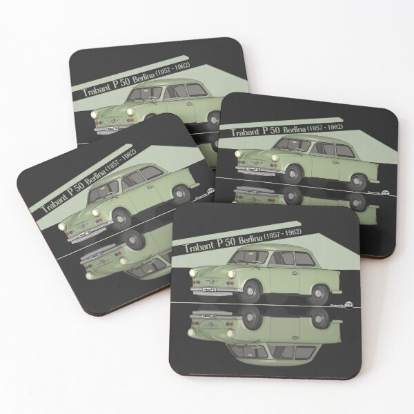 Item preview, Trabant P50 Damastgrün Farbe (1957–1962) – The icon of the East designed and sold by Azaziel.