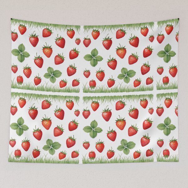 Item preview, Cute Vintage Strawberry Fields v3 designed and sold by Kimhunza.