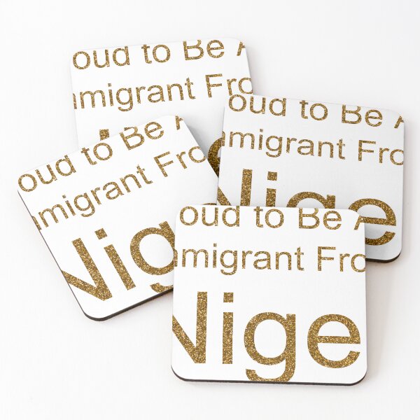 Item preview, PROUD TO BE AN IMMIGRANT FROM NIGER SEQUIN designed and sold by TheIconSmith.