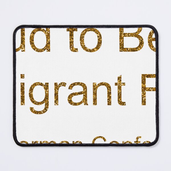 Item preview, PROUD TO BE AN IMMIGRANT FROM NORTH GERMAN CONFEDERATION SEQUIN designed and sold by TheIconSmith.