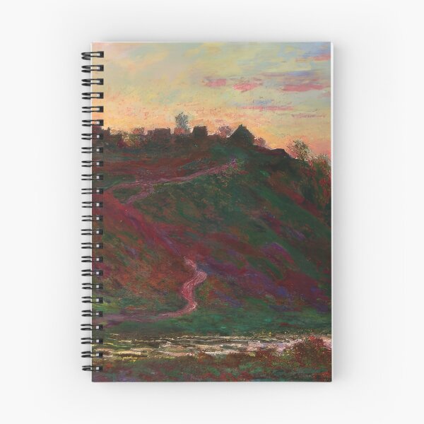 Item preview, The Village of La Roche Blond Sunset   1889 by Claude Monet designed and sold by GabyddAlessandr.