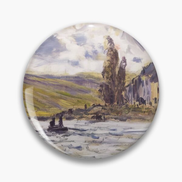 Item preview, The Village of Lavacourt   1878 by Claude Monet designed and sold by GabyddAlessandr.