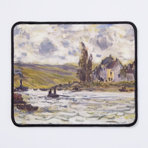 Item preview, The Village of Lavacourt   1878 by Claude Monet designed and sold by GabyddAlessandr.