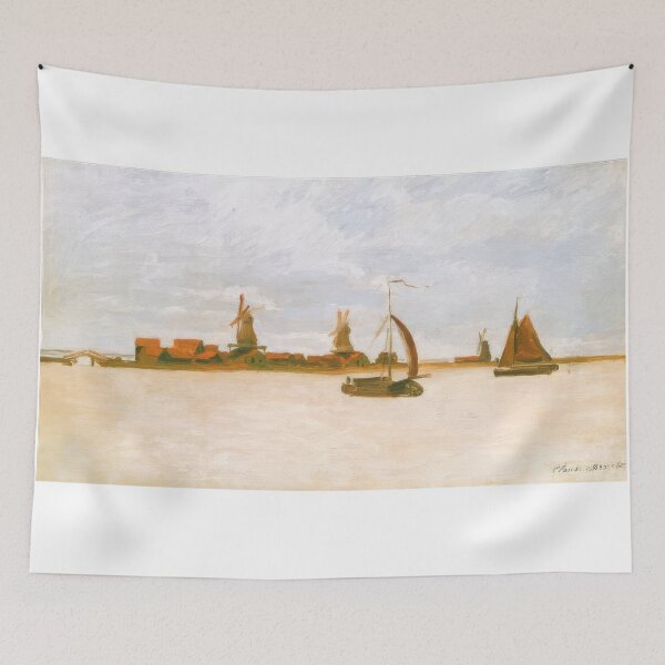 Item preview, The Voorzaan   1871 by Claude Monet designed and sold by GabyddAlessandr.