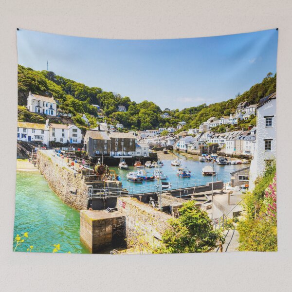 Item preview, Polperro Harbour And Village, Cornwall, England designed and sold by Paul Thompson Photography.