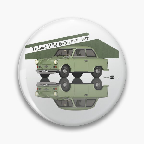 Item preview, Trabant P50 Damastgrün Farbe (1957–1962) – The icon of the East designed and sold by Azaziel.