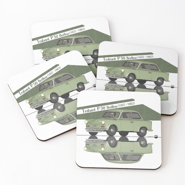Item preview, Trabant P50 Damastgrün Farbe (1957–1962) – The icon of the East designed and sold by Azaziel.