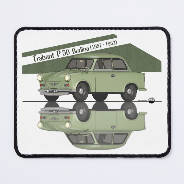 Item preview, Trabant P50 Damastgrün Farbe (1957–1962) – The icon of the East designed and sold by Azaziel.