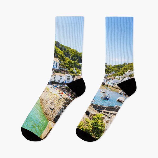 Item preview, Polperro Harbour And Village, Cornwall, England designed and sold by Paul Thompson Photography.