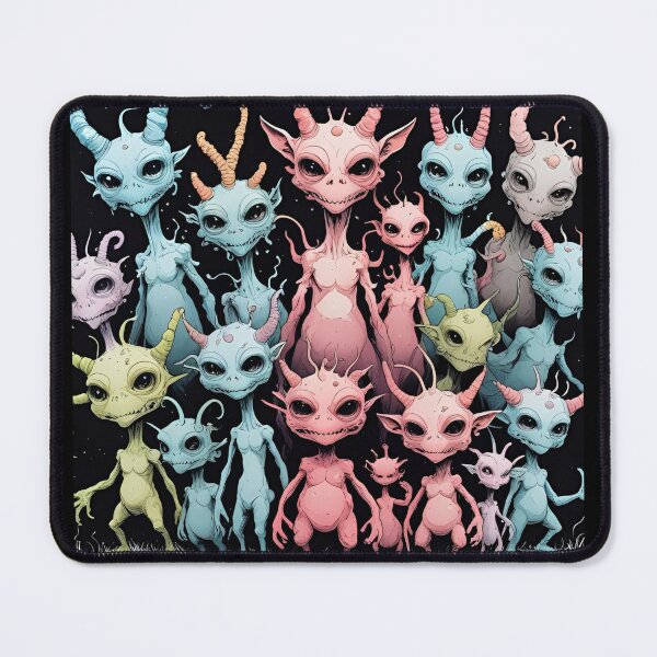 Item preview, Colorful Alien Creatures Collection designed and sold by ViralByDesign.