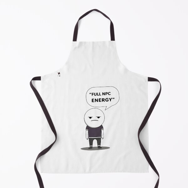 Item preview, Full NPC Energy – Funny Minimal Meme Character Shirt designed and sold by TheTeeSpark.