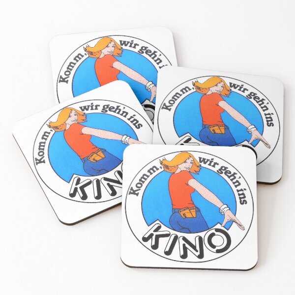 Item preview, Come on, let’s go to the cinema – iconic retro sticker from the 70s designed and sold by Alpha Stag.