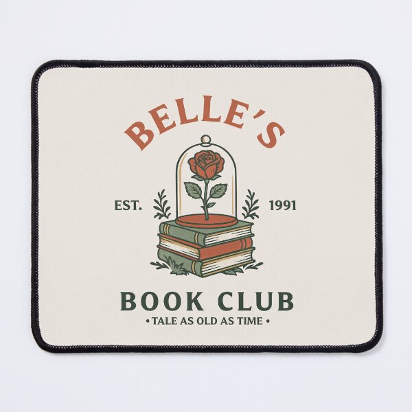 Item preview, Belle’s Book Club – Beauty and the Beast Inspired Design for Book Lovers designed and sold by magrodanny.